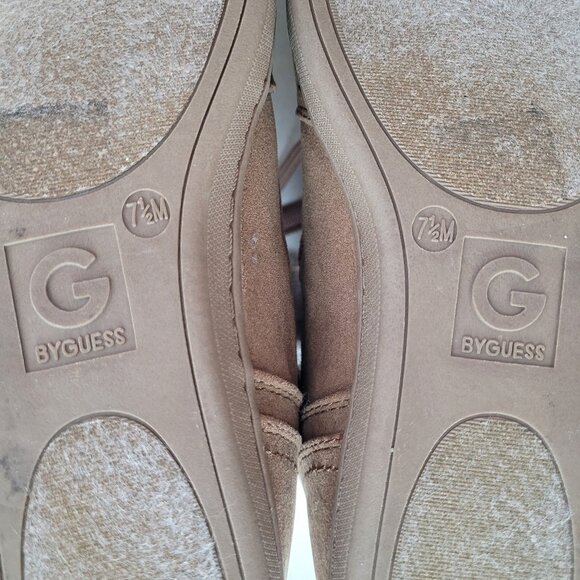 G by GUESS Women's Brown Sueded Lace-Up Boots Size 7.5 - Picture 12 of 14
